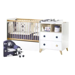 Tiroirs De Lit*Sauthon Baby's Sweet Home Oslo tiroir pour lit combiné évolutif de Blanc