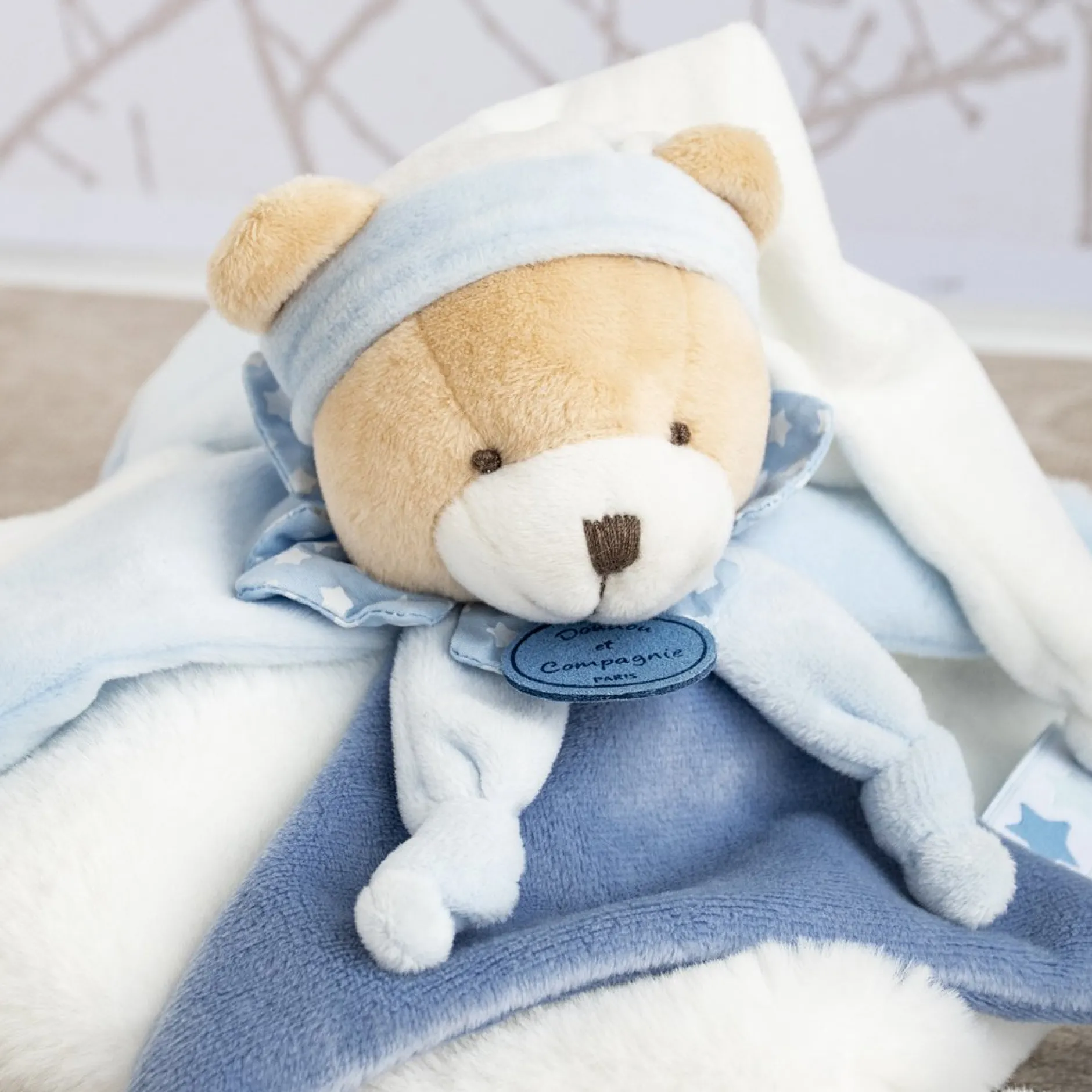 Doudous*Doudou et Compagnie Ours petit chou doudou de Bleu