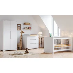 Lits 70X140 Évolutifs*Vox Ova Lit 70x140 de Blanc