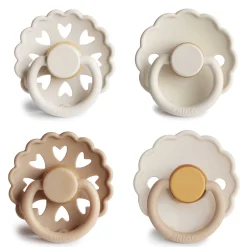 Sucettes*Frigg Pack 4 sucettes de Snowflake Dream