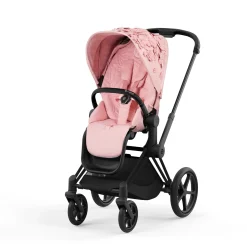 Packs Poussettes|Poussettes 3-En-1*CYBEX Pack Siège - Priam 4 e-Priam 2 de Simply Flowers Rose
