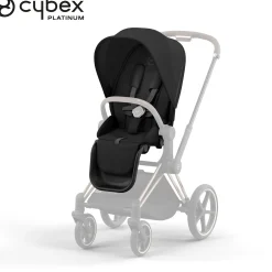 Tout Pour Vos Balades|Accessoires Poussettes*CYBEX Pack Siège - Priam 4 e-Priam 2 de Sepia Black