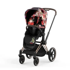 Accessoires Poussettes|Packs Poussettes*CYBEX Pack Siège - Priam 4 e-Priam 2 de Spring Blossom Dark