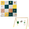 Arches|Tapis D'Éveil* Pack éveil : tapis d'éveil Safari + arche d'éveil en bois de Formula Baby