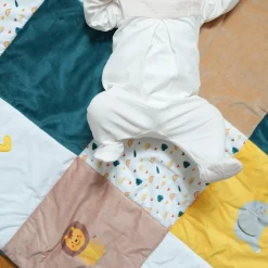 Arches|Tapis D'Éveil* Pack éveil : tapis d'éveil Safari + arche d'éveil en bois de Formula Baby