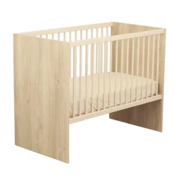 Lits 60X120 Évolutifs*Sauthon Baby's Sweet Home Paloma Lit bébé 60 x 120 cm de Bois chêne sépia