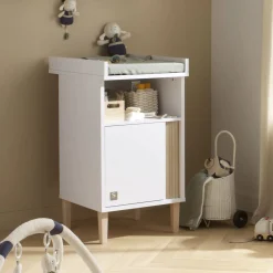 Meuble À Langer*Sauthon Baby's Sweet Home Paloma Meuble à langer de Blanc neige