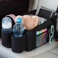 Tout Pour Vos Trajets|Autres Accessoires De Voyage*Dooky Panier de rangement pour banquette arrière de Noir