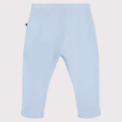 Pantalons, Shorts|Pantalons, Shorts, Leggings*Petit Bateau Pantalon à pied naissance en coton uni de Bleu Toudou