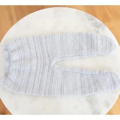 Prématuré|Pantalons, Shorts*P'tit bisou Pantalon bio collection Tricot Naissance-1 mois de Gris