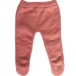 Collection Tricot*P'tit bisou Pantalon Tricot à pieds Naissance de Orange