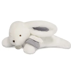 Doudous*Doudou et Compagnie Pantin pompon de Happy Glossy blanc