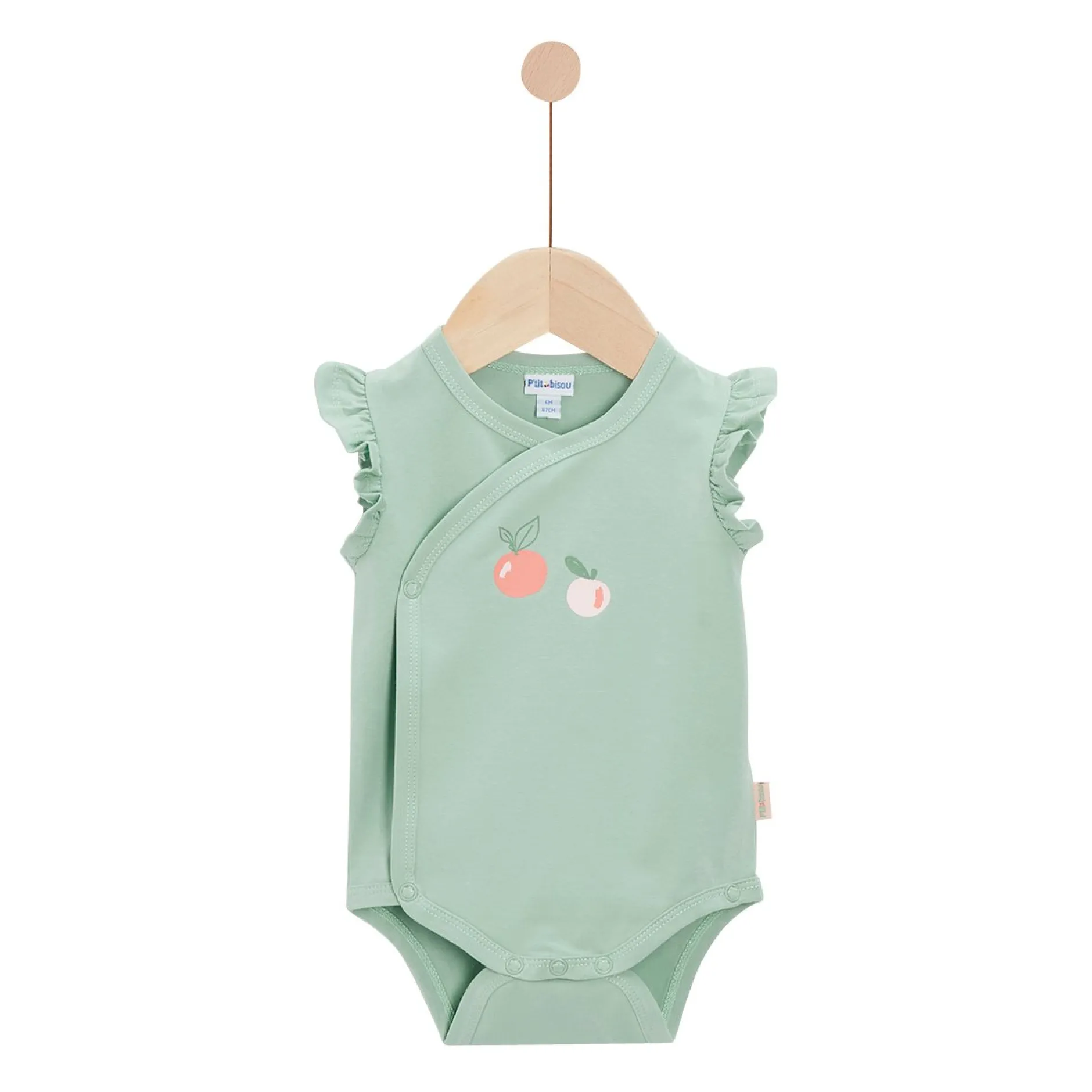 Bodies*P'tit bisou Parfum du Sud Body à manches courtes de Sauge Sauvage