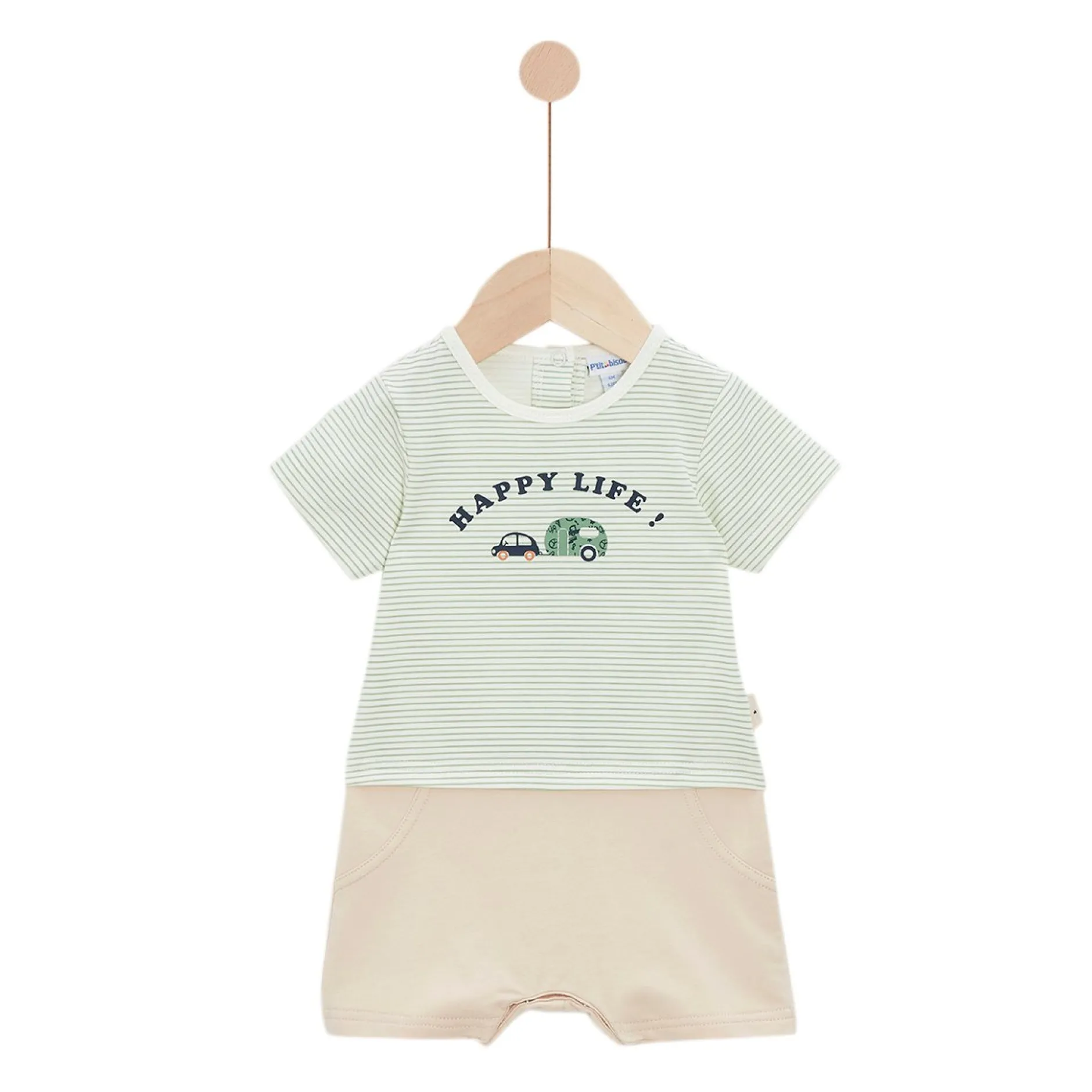 Combinaisons, Salopettes*P'tit bisou Parfum du Sud Combicourte de Rayure Méridienne