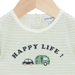 Combinaisons, Salopettes*P'tit bisou Parfum du Sud Combicourte de Rayure Méridienne