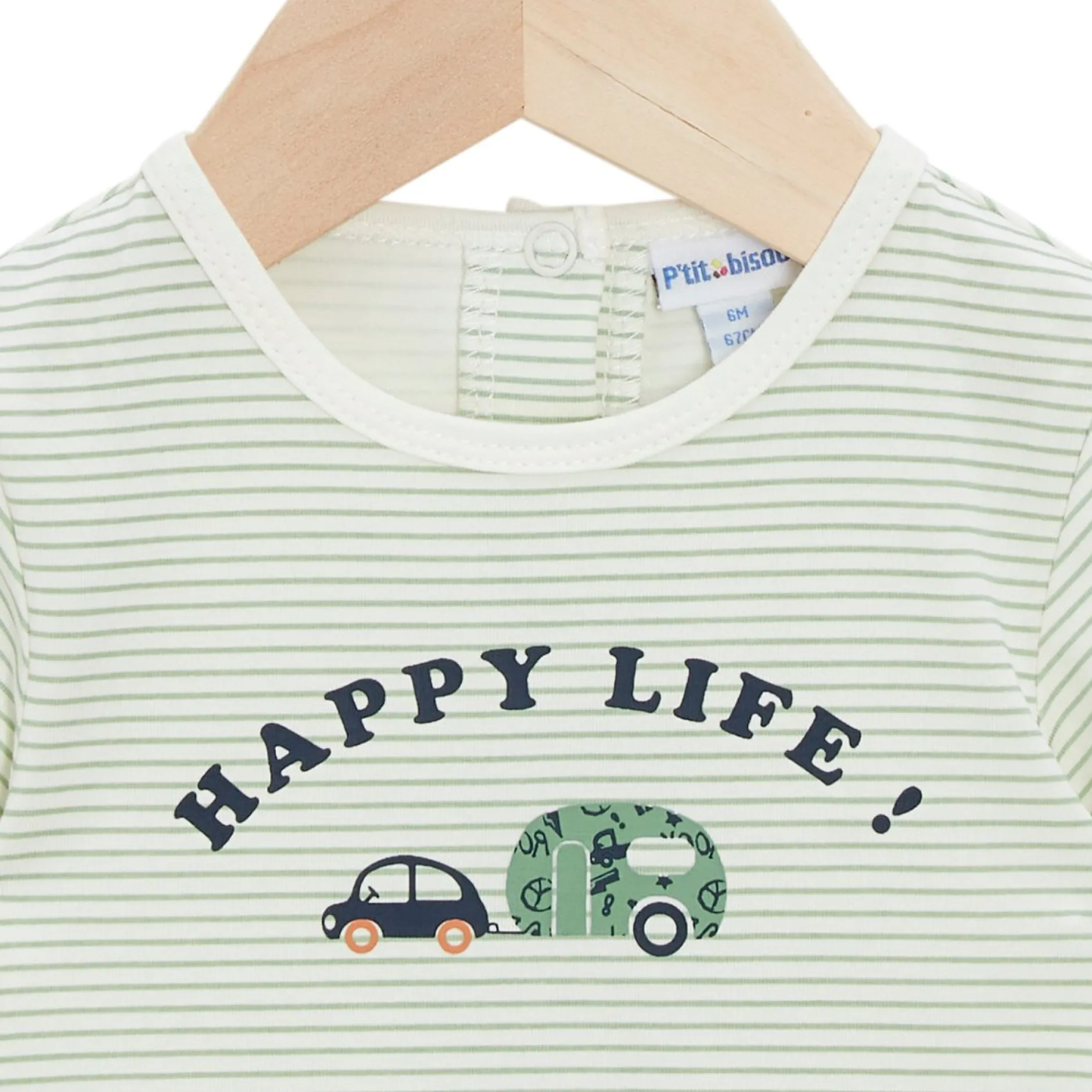 Combinaisons, Salopettes*P'tit bisou Parfum du Sud Combicourte de Rayure Méridienne