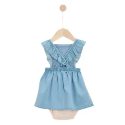 Robes, Jupes*P'tit bisou Parfum du Sud Robe et bloomer de Salt Chambray