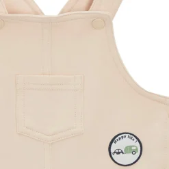 Combinaisons, Salopettes|T-Shirts, Polos, Chemises*P'tit bisou Parfum du Sud Salopette + Tee-shirt de Beige