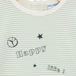 Combinaisons, Salopettes|T-Shirts, Polos, Chemises*P'tit bisou Parfum du Sud Salopette + Tee-shirt de Beige