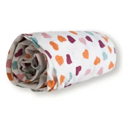 Parures De Lit*Petit à petit Parure de lit couette + taie 100 x 140 cm de Cœurs