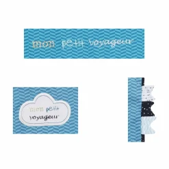 Parures De Lit*Sauthon Baby's Sweet Home Parure New Lazare Housse de couette + taie d'oreiller de Bleu