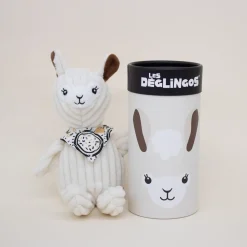 Jouets D'Activités*Les Déglingos Peluche en boîte Petit Simply de Muchachos le lama Blanc