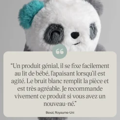 Peluches Musicales*Tommee Tippee Peluche musicale de voyage Mini Grofriend de Pippo le Panda