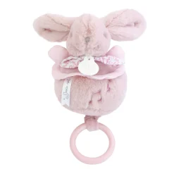 Peluches Musicales*Doudou et Compagnie Peluche musicale Lapin de Rose
