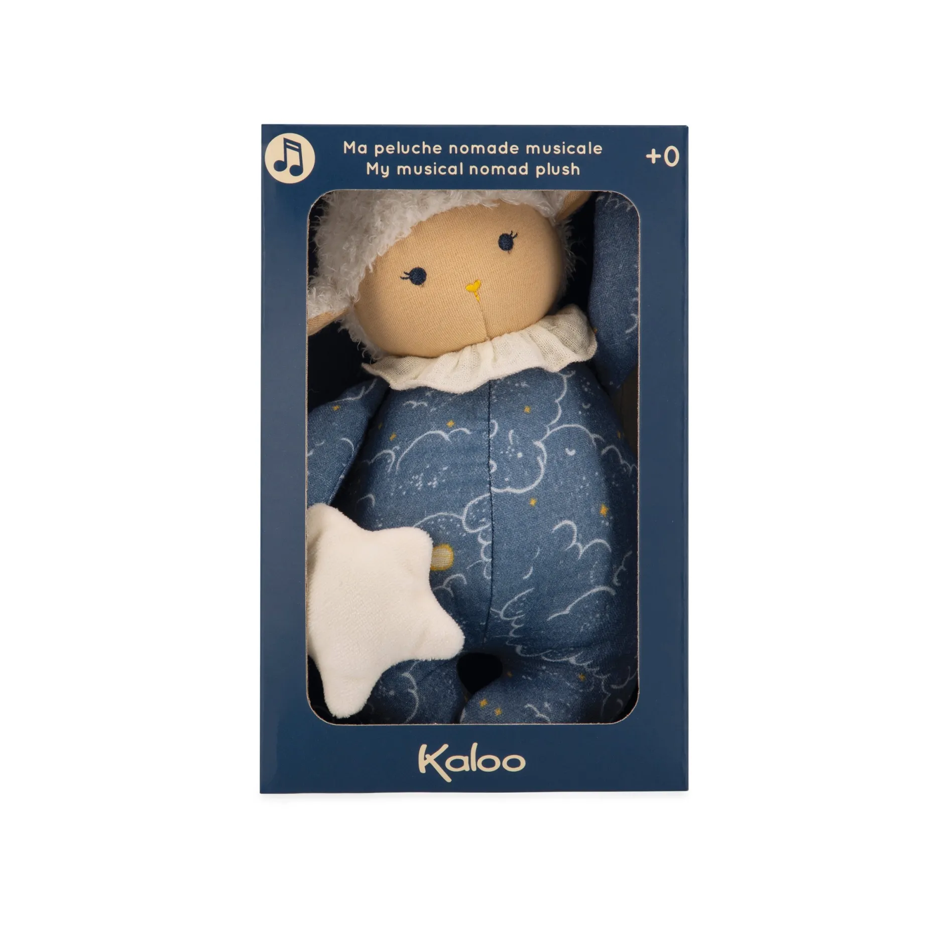 Peluches Musicales*Kaloo Peluche musicale nomade de Mouton éveillé