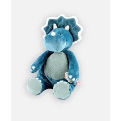 Doudous*Noukies Peluche small Ops en Veloudoux de Bleu
