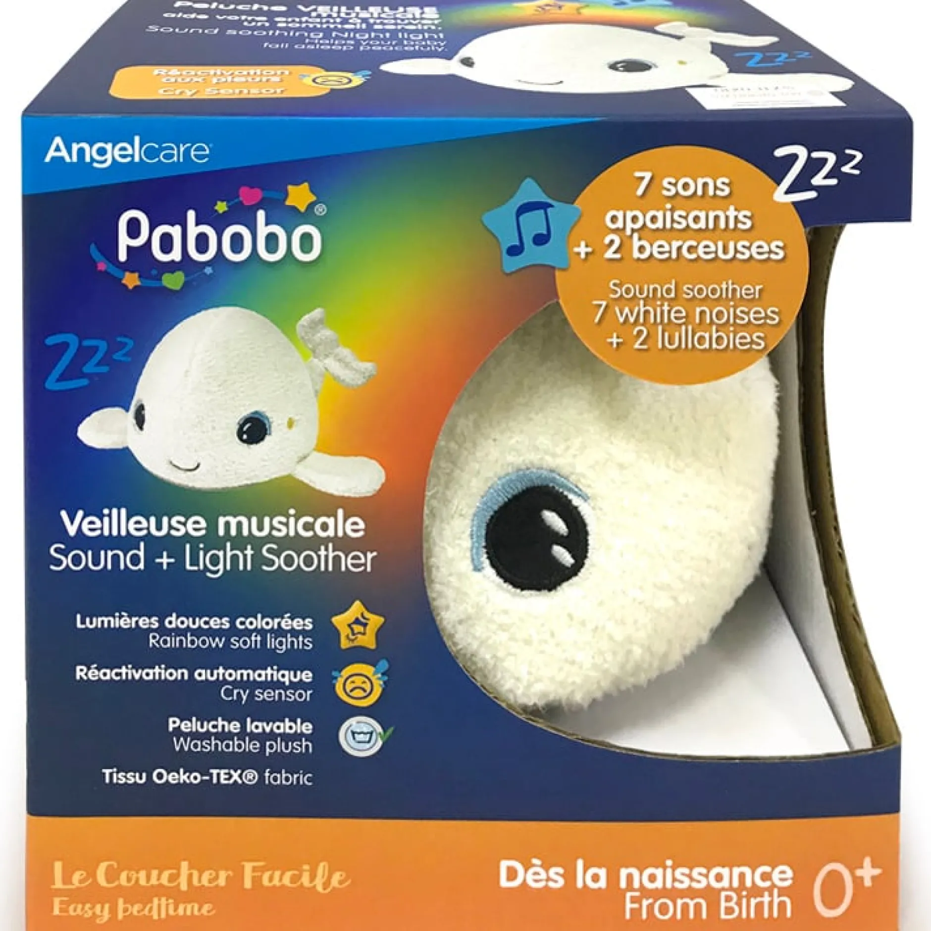 Veilleuses*Pabobo Peluche veilleuse de Béluga