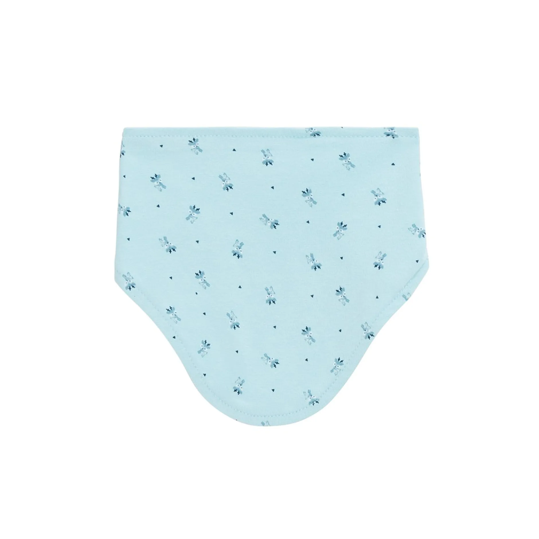 Bavoirs*P'tit bisou Petit Cocon Bavoir bandana 1-3 mois de Bleu Air