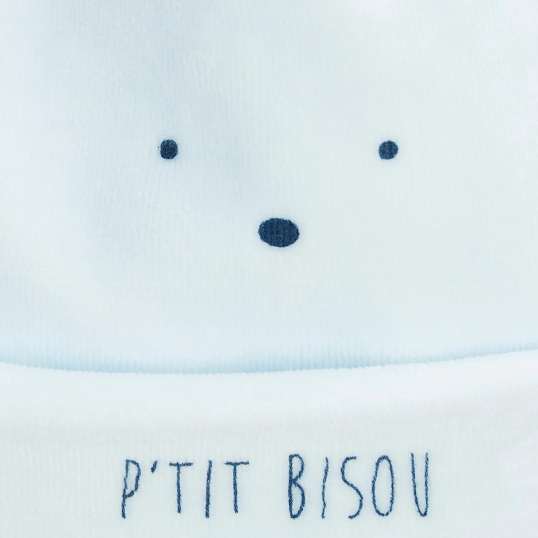 Bonnets, Moufles, Chaussons|Vêtements Naissance*P'tit bisou Petit Cocon Bonnet de Bleu Air