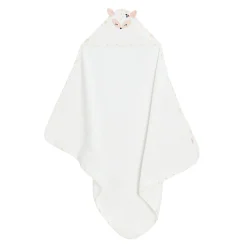Vêtements Naissance|Sorties De Bain*P'tit bisou Petit Cocon Cape de bain Taille unique de Blanc