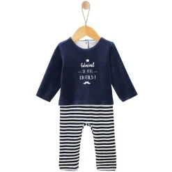 Combinaisons, Salopettes*P'tit bisou Petit Cocon Combilongue Rayure de Marine