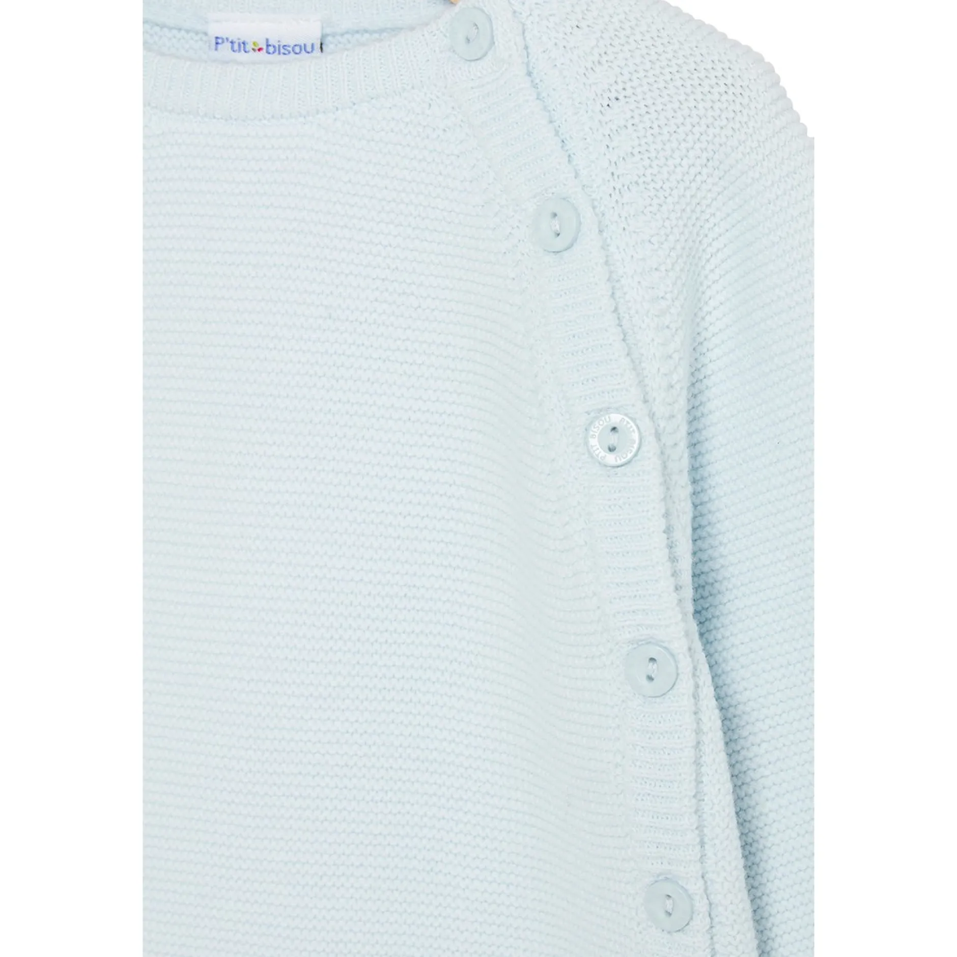 Gilets, Pulls|Collection Tricot*P'tit bisou Petit Cocon Mignon Brassière de Bleu Air