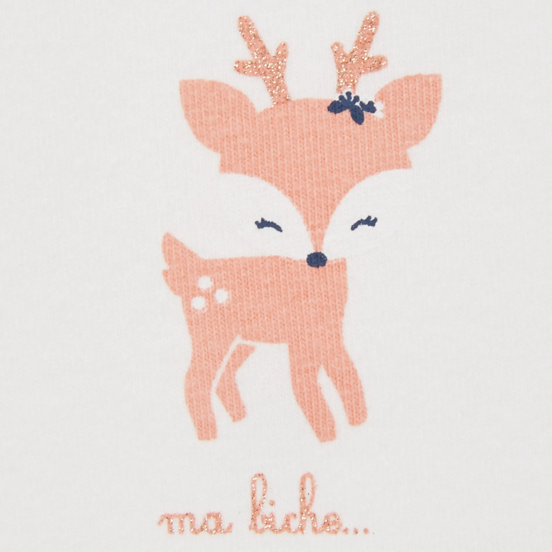 T-Shirts, Blouses, Chemises*P'tit bisou Petit Cocon Tee-shirt manches longues de Blanc