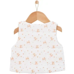 Vestes, Manteaux, Pilotes*P'tit bisou Petit Cocon Veste sans manches de Imprimé Roses