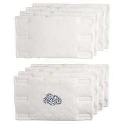 Tours De Lit*Sauthon Baby's Sweet Home Petit Nuage Protection barreaux x8 de Blanc