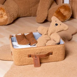 Doudous*Childhome Petit ours doudou Teddy 29 x 38 cm de Brun