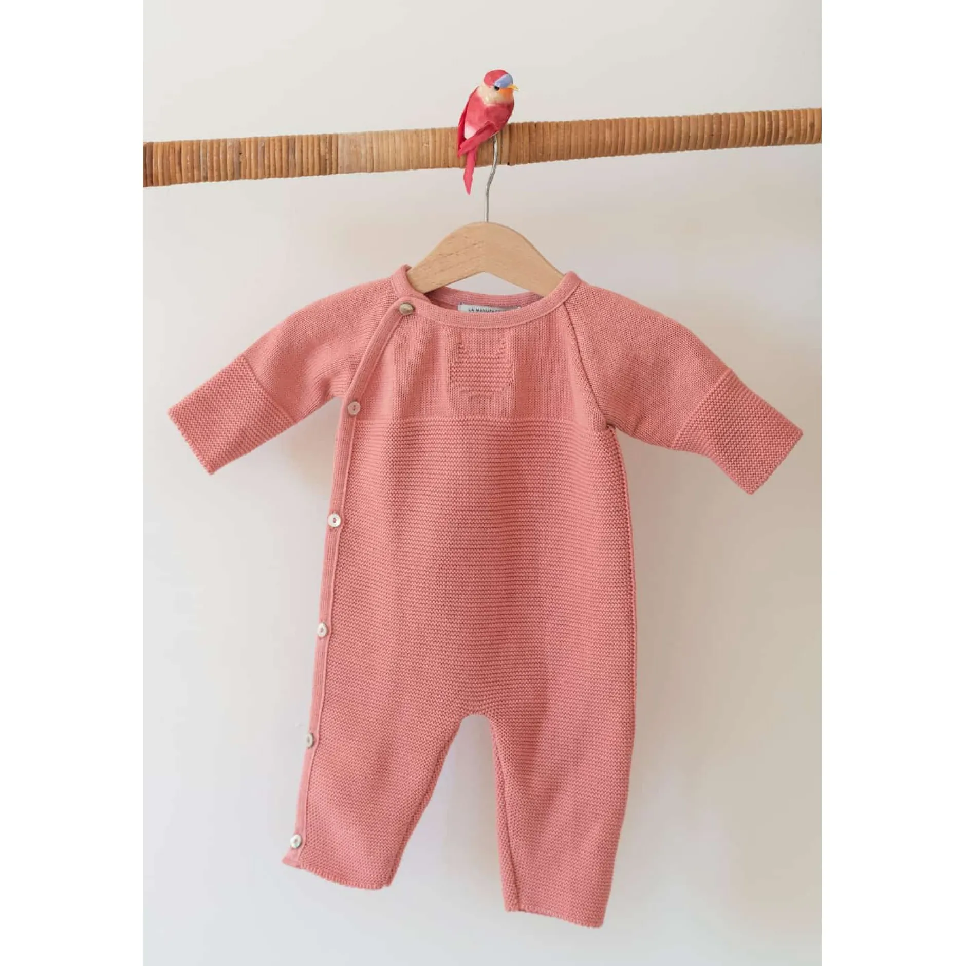 Combinaisons, Salopettes|Combinaisons, Salopettes*La Manufacture de Layette Petits chats Combinaison en tricot de Bleu Orage