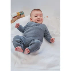 Combinaisons, Salopettes|Combinaisons, Salopettes*La Manufacture de Layette Petits chats Combinaison en tricot de Rose