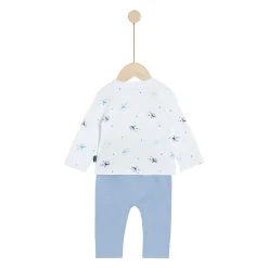 Pantalons, Shorts|T-Shirts, Polos, Chemises*P'tit bisou Plage Ensemble Pantalon + Haut de Paper Boat