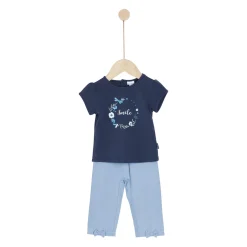 Pantalons, Shorts, Leggings|T-Shirts, Blouses, Chemises*P'tit bisou Plage Ensemble Pantalon + Haut de Sky