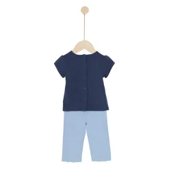 Pantalons, Shorts, Leggings|T-Shirts, Blouses, Chemises*P'tit bisou Plage Ensemble Pantalon + Haut de Sky