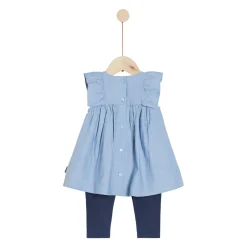 Pantalons, Shorts, Leggings|Robes, Jupes*P'tit bisou Plage Ensemble Robe + Leggings de Sky