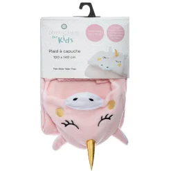 Plaids*Atmosphera Plaid licorne de Rose