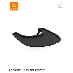 Autres Accessoires Pour Chaise Haute*Stokke® Plateau Tray pour Nomi® de Noir