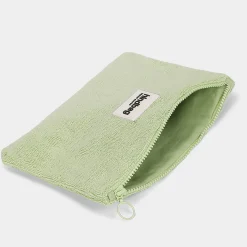 Trousses De Toilette*Hindbag Pochette Ema de Eponge vert amande