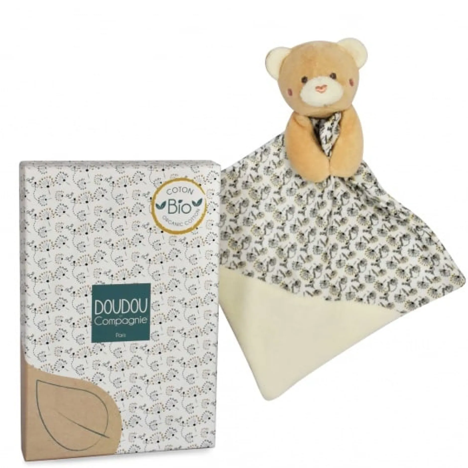 Doudous*Doudou et Compagnie Pollen l'Abeille Doudou Bio de Ours